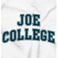 thumbnail image 2 of Joe College Student Drinking Party Men's Long Sleeve Tee T Shirt Brisco Brands X, 2 of 6