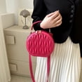 thumbnail image 4 of Bolso de mensajero para mujer, bolso de una sola pieza a la moda, bolso de cuero artificial con un solo hombro, bolso de cena, 4 of 5