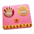thumbnail image 4 of Juguetes de Aprendizaje de Matemáticas Baoblaze Tablero de Actividades Contando Rosa, 4 of 8