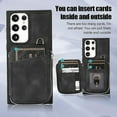 thumbnail image 4 of Funda trasera con cremallera para Samsung Galaxy S22 Ultra 5g, 4 of 5
