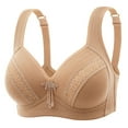 thumbnail image 2 of Zpanxa Bras for Women, Women's Plus Size Wireless Bra Thin Breathable No Underwire Full Coverage Comfortable Bralette, 2 of 3