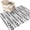 White, Jet Black, Charcoal, Slate, variant on Area Rugs 4'x6'. Black Leaves Carpet Runner Indoor Outdoor Rugs Home Decor Aesthetic, Modern Abstract Botanical Leaf Motifs Non Slip Mats Washable Accent Rug for Living Room Bedroom