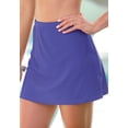 thumbnail image 3 of Swimsuits for All Women's Side Slit Swim Skirt With Built-In Brief, 3 of 3