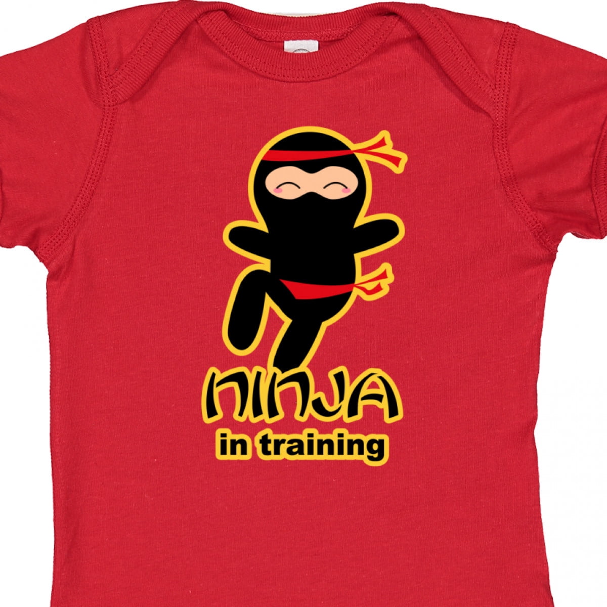 Inktastic Ninja In Training Baby Bodysuit Newborn