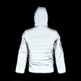 thumbnail image 4 of Gibobby Chamarra casual hombre Chaqueta acolchada de manga larga resistente al agua con forro de sherpa para hombre(Gris,XG), 4 of 5
