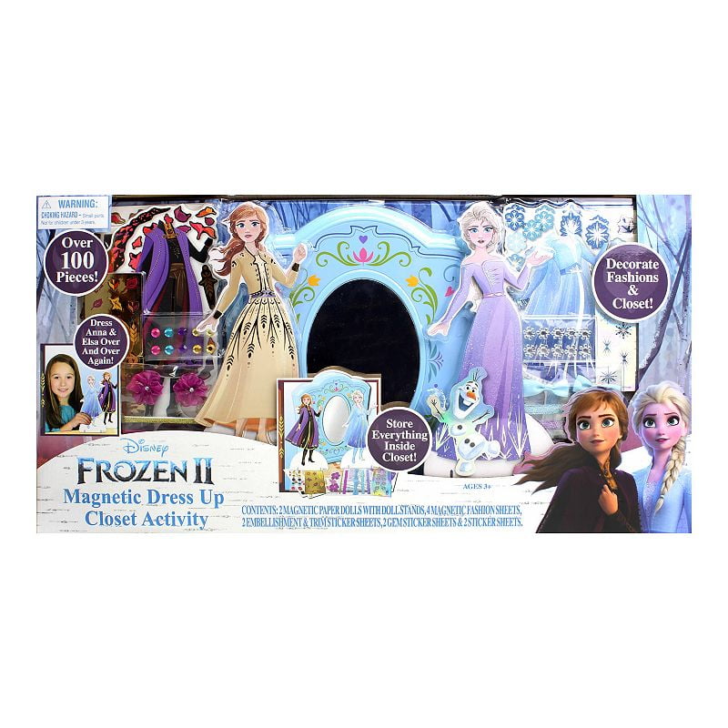 Disney's Frozen 2 Dress Up Closet Activity Set, Multicolor