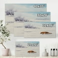 thumbnail image 4 of Designart ' Red Fox Running In White Snow in Countryside I ' Farmhouse Canvas Wall Art Print, 4 of 4