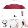thumbnail image 4 of Rain Umbrella, Auto Open/Close Windproof Umbrella, Waterproof Travel Umbrell, 4 of 5