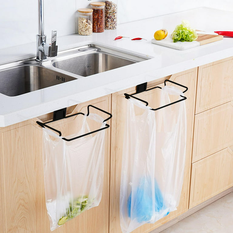 Kitchen Trash Bag Storage Rack Garbage Bag Holder Cupboard Kitchen Bathroom  Hanging Holders Cabinet Kitchen Accessories - China Bag Holder and Bag Hook  price