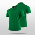 thumbnail image 4 of Yaoyar Mens Ultra Soft Bamboo Viscose Polo Lightweight Cooling Short Sleeve Casual Collared Golf Shirt, 4 of 8