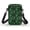 Conch and Scallop Pattern, variant on Shark Coral Pattern Polyester Adjustable Crossbody Bag Double Zipper Daily Commute or Casual Outings with Adjustable Strap