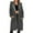 Dark Gray., variant on Fall/Winter Zip Up Hoodies for Women Plus Sweatshirts,Women Long Sweatshirts,Solid Color Long Sleeve Casual Daily Wear Workout Athleisure Jacket
