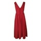 thumbnail image 3 of Vestido Largo de Tirantes Para Mujer, Elegante, Informal, de Verano, Con Detalle de Lazo, Color Puro, Conjuntos Versátiles., 3 of 3