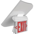 thumbnail image 5 of Lithonia Lighting BE W R SM M6 Basics Edge-Lit Led Red Letter Surface Mount Exit Light -, 5 of 7