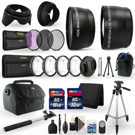 All in One Ultimate Accessory Kit for Canon EOS Rebel T3i Digital SLR Camera