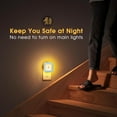 thumbnail image 6 of Smart LED Night Light with Auto Brightness & Light Sensor, Energy-Efficient Plug-in Wall Nightlight for Bedroom, Bathroom, Stairs, Baby Room, Safe ABS Material, US Plug, 6 of 9