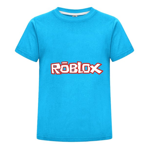 Camiseta Roblox Niño, Ropa Infantil con Personajes del Juego en Alta Calidad, Playera Cómoda de Algodón para Verano, Ideal para Regalo Gamer Original
