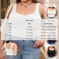 thumbnail image 4 of YFNNUP Longline Sports Bras for Women High Support Wirefree Yoga Bra with Removable Pads Plus Size Yoga Sports Bra White,XL, 4 of 7