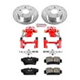 thumbnail image 2 of PowerStop Rear Z23 Evolution Sport Brake Pad and Rotor Kit with Red Powder Coated Calipers Fits: FORD Select Models KC1303, 2 of 2