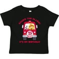 thumbnail image 3 of Inktastic Fire Truck 5th Birthday Boy Boys Toddler T-Shirt, 3 of 5