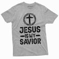 thumbnail image 6 of Jesus is my savior T-shirt Religion Jesus Christ church tee shirt Birthday Gift religious teeshirt (X-Large Black), 6 of 7