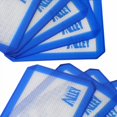 thumbnail image 4 of Silicone Alley, 10 Non-stick Silicone Mat Pad, Small Rectangle 5 X 4 Inch, Blue, 4 of 4