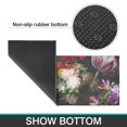 thumbnail image 6 of Pioneer Flower Floral Print Pattern Kitchen Rugs Sets Of 2,Anti Fatigue Kitchen Mat Rugs Non Slip Washable,Decorative Kitchen Floor Mats for Kitchen,Sink,Laundry,17"x30"+17"x47", 6 of 7