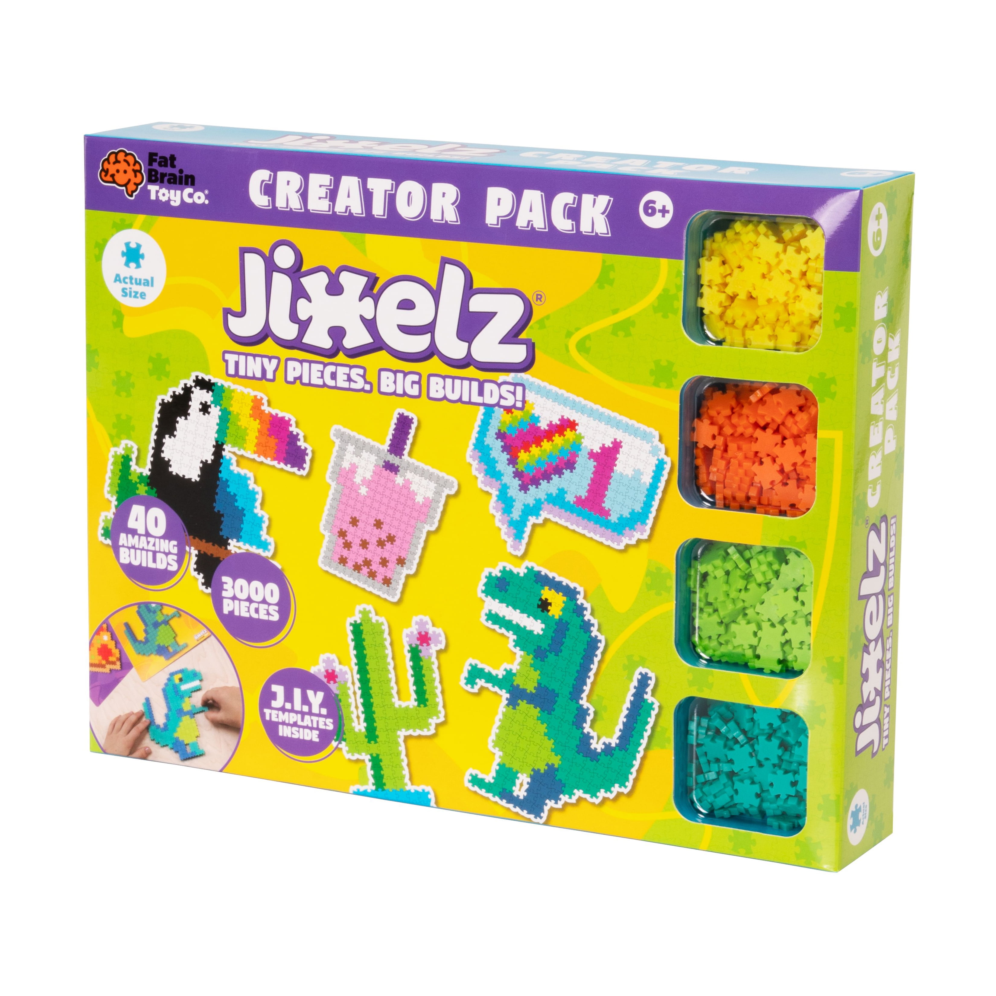 Fat Brain Toy Co. Jixelz Creator Pack: 3000 Pcs