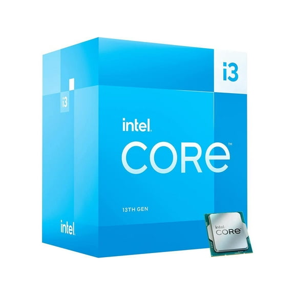 Intel Core i3-13100 4 Core 3.40 GHz Socket LGA-1700 Processor BX8071513100