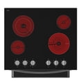 thumbnail image 3 of Estufa Whirlpool Electrica de Piso 30 pulgadas 4 elementos de Calor Negro sin capelo WFRE1300D, 3 of 6