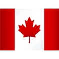 thumbnail image 1 of Canadian Flag Disability Hindrance Obstacle Impaired Hinder Impede Hamper Holiday Gift Decorating Ideas Girl Boy Bedroom Wall Decal Sticker - Size: 14 Inch x 20 Inch, 1 of 3
