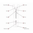 thumbnail image 4 of Riri Zipper, Continuous Chain, Combi, Antique Brass Teeth (AM), 4 of 5