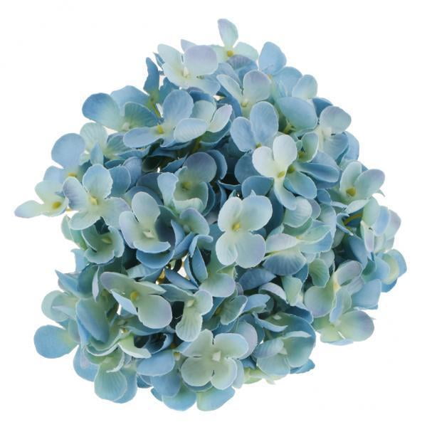 2x Artificial Flowers, Silk Hydrangea Bulk Peony Flowers Wedding