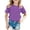 z260313-1-Purple, variant on SNKSDGM Girls White T Shirts for Kids 3T Girls Cute Clothes for Teen Girls under 10 Shirts for Teen Kids Girls Child Short Sleeve Prints T Shirt Trendy Girls Fans Tops 90