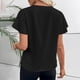 thumbnail image 3 of Camisetas de Mujer Suelto Ajuste Cuello Casual Lindo Impreso Suelto Blusa de Verano de las Señoras Superior, Tops de Verano de las Mujeres Suelto Ajuste, 3 of 6