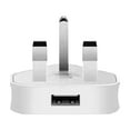 thumbnail image 1 of Adaptador de corriente USB de viaje de 3 puertos Cargador de teléfono móvil global Enchufe internacional del Reino Unido para iPhone y iPad, 1 of 6