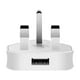 thumbnail image 1 of Adaptador de corriente USB de viaje de 3 puertos Cargador de teléfono móvil global Enchufe internacional del Reino Unido para iPhone y iPad, 1 of 6