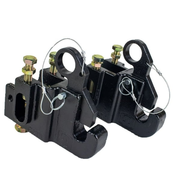 Impact Implements CAT-1 Quick Hitch with Heavy Duty Detent Pins