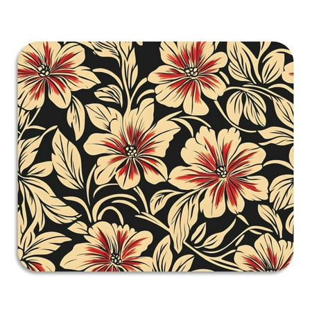 

ALAZA Dish Drying Mat for Kitchen Elegant Tropical Floral-p1 Counter Absorbent Draining Pad 15.7 x11.8
