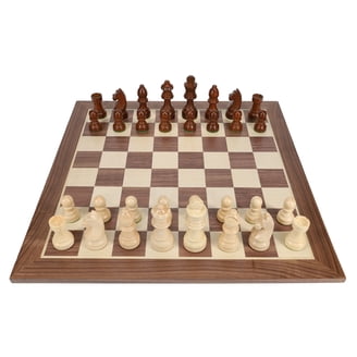 Hand Carved Tagua Nut Turtle Chess Set on Sapele / Maple Board