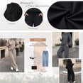 thumbnail image 2 of SUNBS 2 Piece Outfit for Women Lounge Sets Oversized Hoodie Wide Leg Pants Casual Fall Loungewear Sweatsuit, 2 of 9