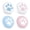 Pink & Blue, variant on GeekShare Cat Paw PS5 Thumb Grips Thumbsticks Cover for Switch Pro PS4 PS5 Controller 4PCS Pink&Blue