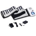 thumbnail image 1 of Costway 88 Key Electronic Roll Up Piano Keyboard Silicone Rechargeable  w/Pedal, 1 of 10