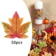 thumbnail image 5 of 3x11 Colores Hojas De Arce Artificiales Hoja De Otoño Falsa Eventos Fiesta Ducha Decoración E, 5 of 8