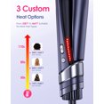 thumbnail image 5 of Bopcal 360°Airflow Styler Curling Iron - Dual Voltage Curling Iron for Travel, Hair Straightener and Curler 2 in 1, Automatic shutdown, Anti-Tangle, Blue, 5 of 8