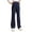 Navy, variant on Fozruso Girls Twill Pants Girls Uniformss Pants Teen School Flare Flared Trousers Size 6 15 Years Sizes 5-6 Years