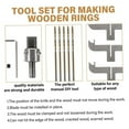 thumbnail image 6 of 1 Set Bracelet Maker Kit, Steel Bracelet Maker, Ring Making Kit for Making Wooden Bracelet, Ring, Bracelet Maker Kit, 6 of 6