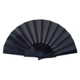 thumbnail image 2 of LSLJS Pattern Folding Dance Wedding Party Lace Silk Folding Hand Color Fan, Home Accessories, 2 of 3
