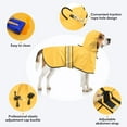 thumbnail image 3 of Reflective Dog Rain Coats - Waterproof Adjustable Pet Raincoat Jacket, Lightweight Dog Apparel & Accessories Raincoat for Small to X- Large Dogs, 3 of 7