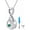 05:simulated emerald, variant on 925 Sterling Silver Infinity Urn Necklace for Ashes, Always in My Heart Heart Birthstone Locket Memorial Necklaces Keepsake Cremation Jewelry for A Loss of Loved Ones, 18"+2"